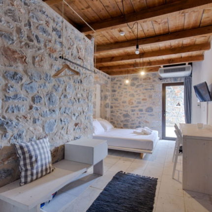 Chambre double avec vue sur la mer