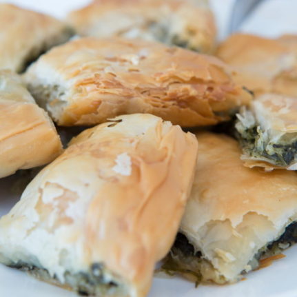 Σπανακόπιτα χειροποίητη